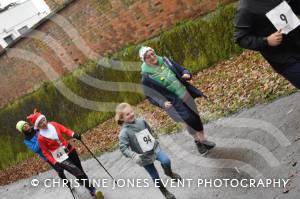 Santa Dash Part 2 – December 10, 2017: Father Christmas suits were the order of the day for the annual Santa Dash at Yeovil Country Park in aid of St Margaret’s Somerset Hospice. Photo 21