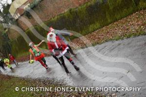 Santa Dash Part 2 – December 10, 2017: Father Christmas suits were the order of the day for the annual Santa Dash at Yeovil Country Park in aid of St Margaret’s Somerset Hospice. Photo 23