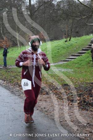 Santa Dash Part 2 – December 10, 2017: Father Christmas suits were the order of the day for the annual Santa Dash at Yeovil Country Park in aid of St Margaret’s Somerset Hospice. Photo 32