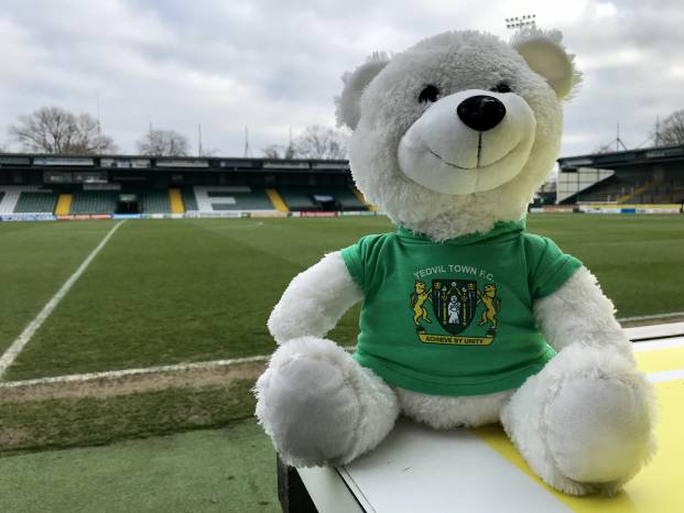 GLOVERS NEWS: Yeovil Town fans support young hospital patients with cuddly toys