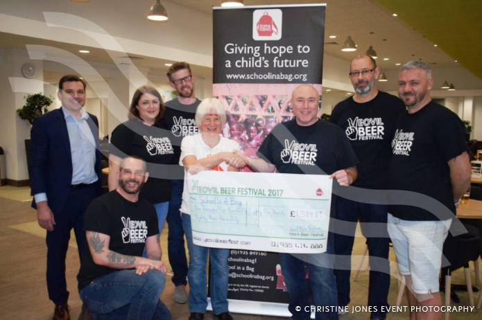 YEOVIL NEWS: Beer festival brews up the cash for local groups and charities Photo 1