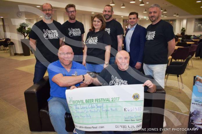 YEOVIL NEWS: Beer festival brews up the cash for local groups and charities Photo 2