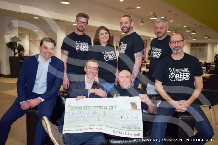 YEOVIL NEWS: Beer festival brews up the cash for local groups and charities Photo 5