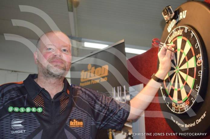 BUSINESS: Raymond van Barneveld is on target with Triton tools