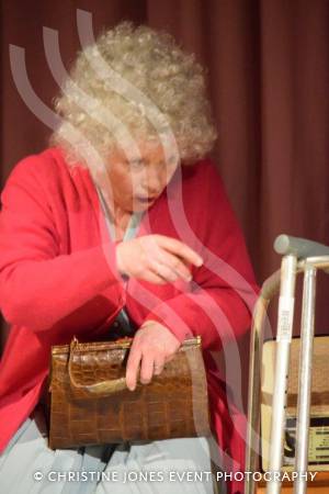 Has Anyone Seen My Dentures Pt 1 – Feb 9-10, 2018: Adult members of the Castaway Theatre Group perform a fundraising comedy play at East Coker Village Hall. Photo 12