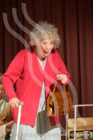 Has Anyone Seen My Dentures Pt 1 – Feb 9-10, 2018: Adult members of the Castaway Theatre Group perform a fundraising comedy play at East Coker Village Hall. Photo 14