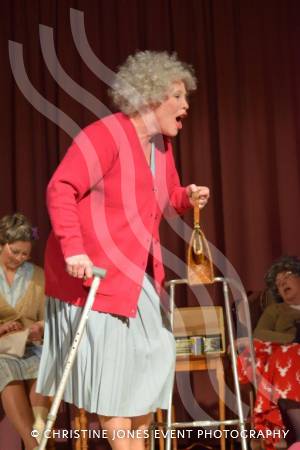 Has Anyone Seen My Dentures Pt 1 – Feb 9-10, 2018: Adult members of the Castaway Theatre Group perform a fundraising comedy play at East Coker Village Hall. Photo 15