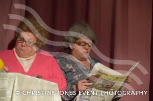 Has Anyone Seen My Dentures Pt 1 – Feb 9-10, 2018: Adult members of the Castaway Theatre Group perform a fundraising comedy play at East Coker Village Hall. Photo 16