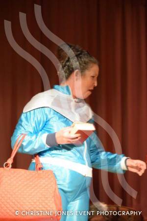 Has Anyone Seen My Dentures Pt 1 – Feb 9-10, 2018: Adult members of the Castaway Theatre Group perform a fundraising comedy play at East Coker Village Hall. Photo 17