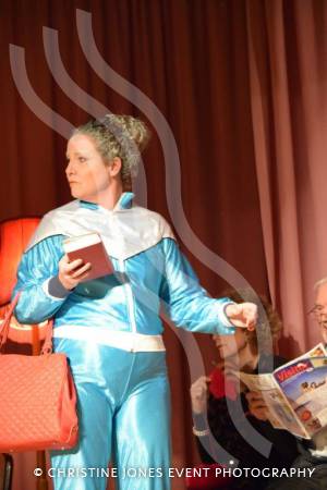 Has Anyone Seen My Dentures Pt 1 – Feb 9-10, 2018: Adult members of the Castaway Theatre Group perform a fundraising comedy play at East Coker Village Hall. Photo 18