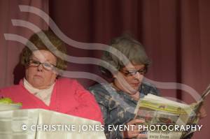 Has Anyone Seen My Dentures Pt 1 – Feb 9-10, 2018: Adult members of the Castaway Theatre Group perform a fundraising comedy play at East Coker Village Hall. Photo 29