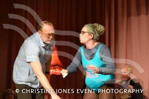Has Anyone Seen My Dentures Pt 1 – Feb 9-10, 2018: Adult members of the Castaway Theatre Group perform a fundraising comedy play at East Coker Village Hall. Photo 36