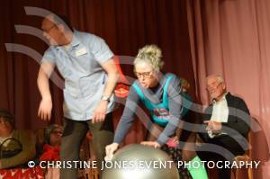 Has Anyone Seen My Dentures Pt 1 – Feb 9-10, 2018: Adult members of the Castaway Theatre Group perform a fundraising comedy play at East Coker Village Hall. Photo 37