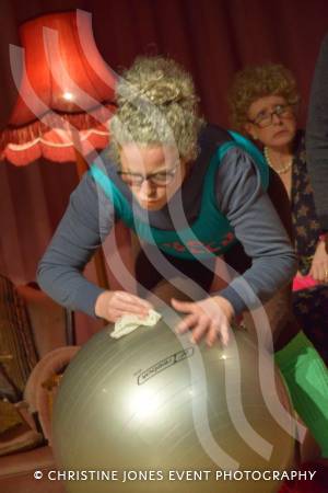 Has Anyone Seen My Dentures Pt 1 – Feb 9-10, 2018: Adult members of the Castaway Theatre Group perform a fundraising comedy play at East Coker Village Hall. Photo 39