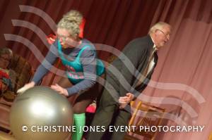 Has Anyone Seen My Dentures Pt 1 – Feb 9-10, 2018: Adult members of the Castaway Theatre Group perform a fundraising comedy play at East Coker Village Hall. Photo 42