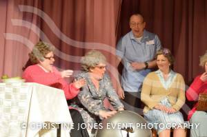 Has Anyone Seen My Dentures Pt 1 – Feb 9-10, 2018: Adult members of the Castaway Theatre Group perform a fundraising comedy play at East Coker Village Hall. Photo 43