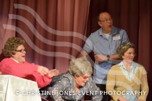 Has Anyone Seen My Dentures Pt 1 – Feb 9-10, 2018: Adult members of the Castaway Theatre Group perform a fundraising comedy play at East Coker Village Hall. Photo 44