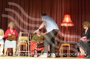 Has Anyone Seen My Dentures Pt 1 – Feb 9-10, 2018: Adult members of the Castaway Theatre Group perform a fundraising comedy play at East Coker Village Hall. Photo 4