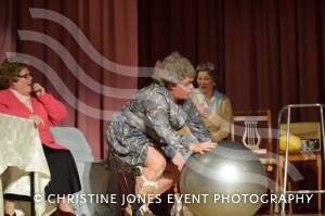 Has Anyone Seen My Dentures Pt 2 – Feb 9-10, 2018: Adult members of the Castaway Theatre Group perform a fundraising comedy play at East Coker Village Hall. Photo 17