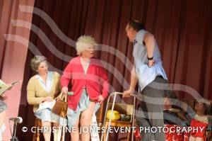 Has Anyone Seen My Dentures Pt 2 – Feb 9-10, 2018: Adult members of the Castaway Theatre Group perform a fundraising comedy play at East Coker Village Hall. Photo 21