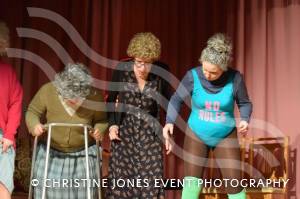 Has Anyone Seen My Dentures Pt 2 – Feb 9-10, 2018: Adult members of the Castaway Theatre Group perform a fundraising comedy play at East Coker Village Hall. Photo 26