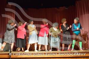 Has Anyone Seen My Dentures Pt 2 – Feb 9-10, 2018: Adult members of the Castaway Theatre Group perform a fundraising comedy play at East Coker Village Hall. Photo 31