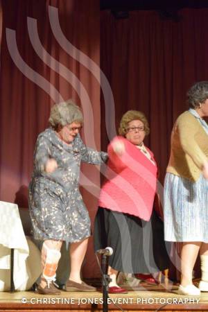 Has Anyone Seen My Dentures Pt 2 – Feb 9-10, 2018: Adult members of the Castaway Theatre Group perform a fundraising comedy play at East Coker Village Hall. Photo 33