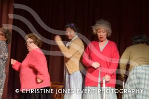 Has Anyone Seen My Dentures Pt 2 – Feb 9-10, 2018: Adult members of the Castaway Theatre Group perform a fundraising comedy play at East Coker Village Hall. Photo 36