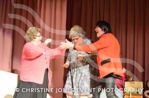Has Anyone Seen My Dentures Pt 2 – Feb 9-10, 2018: Adult members of the Castaway Theatre Group perform a fundraising comedy play at East Coker Village Hall. Photo 48