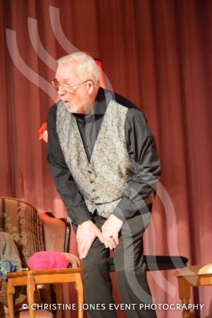 Has Anyone Seen My Dentures Pt 2 – Feb 9-10, 2018: Adult members of the Castaway Theatre Group perform a fundraising comedy play at East Coker Village Hall. Photo 63