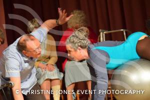 Has Anyone Seen My Dentures Pt 2 – Feb 9-10, 2018: Adult members of the Castaway Theatre Group perform a fundraising comedy play at East Coker Village Hall. Photo 9