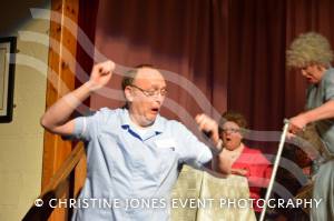 Has Anyone Seen My Dentures Pt 3 – Feb 9-10, 2018: Adult members of the Castaway Theatre Group perform a fundraising comedy play at East Coker Village Hall. Photo 13