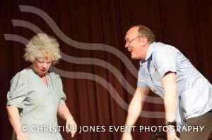 Has Anyone Seen My Dentures Pt 3 – Feb 9-10, 2018: Adult members of the Castaway Theatre Group perform a fundraising comedy play at East Coker Village Hall. Photo 17