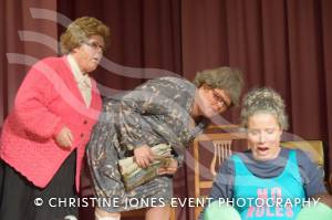 Has Anyone Seen My Dentures Pt 3 – Feb 9-10, 2018: Adult members of the Castaway Theatre Group perform a fundraising comedy play at East Coker Village Hall. Photo 1
