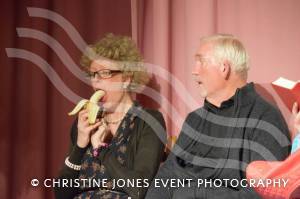 Has Anyone Seen My Dentures Pt 3 – Feb 9-10, 2018: Adult members of the Castaway Theatre Group perform a fundraising comedy play at East Coker Village Hall. Photo 21