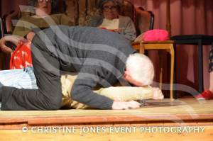 Has Anyone Seen My Dentures Pt 3 – Feb 9-10, 2018: Adult members of the Castaway Theatre Group perform a fundraising comedy play at East Coker Village Hall. Photo 29