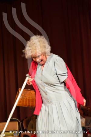 Has Anyone Seen My Dentures Pt 3 – Feb 9-10, 2018: Adult members of the Castaway Theatre Group perform a fundraising comedy play at East Coker Village Hall. Photo 43