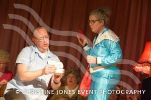 Has Anyone Seen My Dentures Pt 3 – Feb 9-10, 2018: Adult members of the Castaway Theatre Group perform a fundraising comedy play at East Coker Village Hall. Photo 57