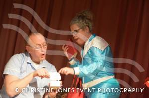 Has Anyone Seen My Dentures Pt 3 – Feb 9-10, 2018: Adult members of the Castaway Theatre Group perform a fundraising comedy play at East Coker Village Hall. Photo 59