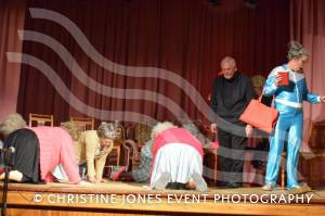 Has Anyone Seen My Dentures Pt 3 – Feb 9-10, 2018: Adult members of the Castaway Theatre Group perform a fundraising comedy play at East Coker Village Hall. Photo 61