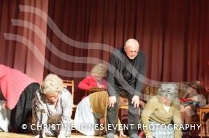 Has Anyone Seen My Dentures Pt 3 – Feb 9-10, 2018: Adult members of the Castaway Theatre Group perform a fundraising comedy play at East Coker Village Hall. Photo 67