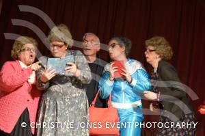 Has Anyone Seen My Dentures Pt 4 – Feb 9-10, 2018: Adult members of the Castaway Theatre Group perform a fundraising comedy play at East Coker Village Hall. Photo 15