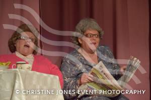 Has Anyone Seen My Dentures Pt 4 – Feb 9-10, 2018: Adult members of the Castaway Theatre Group perform a fundraising comedy play at East Coker Village Hall. Photo 17