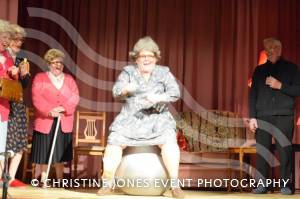 Has Anyone Seen My Dentures Pt 4 – Feb 9-10, 2018: Adult members of the Castaway Theatre Group perform a fundraising comedy play at East Coker Village Hall. Photo 35