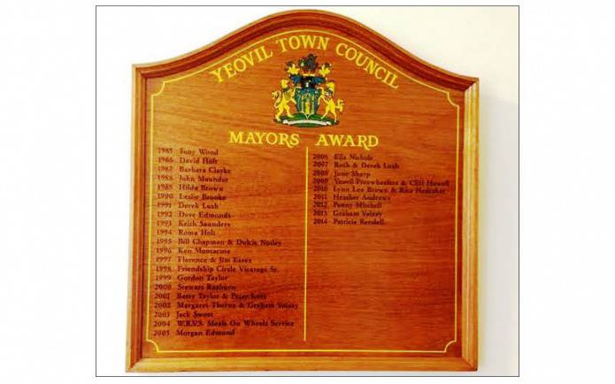 YEOVIL NEWS: Nominations wanted for the Mayor’s Silver Salver Award