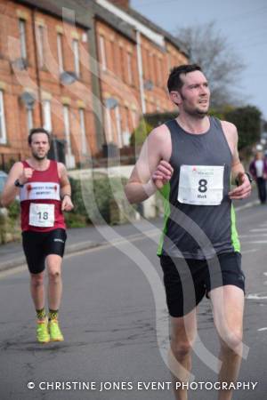 Yeovil Half Marathon Part 3 – March 25, 2018: Around 2,000 runners took to the stress of Yeovil and surrounding area for the annual Half Marathon. Photo 21