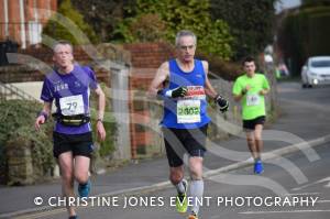 Yeovil Half Marathon Part 5 – March 25, 2018: Around 2,000 runners took to the stress of Yeovil and surrounding area for the annual Half Marathon. Photo 25