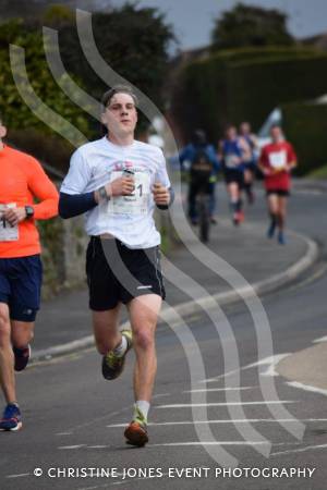 Yeovil Half Marathon Part 8 – March 25, 2018: Around 2,000 runners took to the stress of Yeovil and surrounding area for the annual Half Marathon. Photo 9