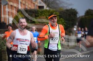 Yeovil Half Marathon Part 9 – March 25, 2018: Around 2,000 runners took to the stress of Yeovil and surrounding area for the annual Half Marathon. Photo 13