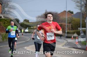 Yeovil Half Marathon Part 9 – March 25, 2018: Around 2,000 runners took to the stress of Yeovil and surrounding area for the annual Half Marathon. Photo 28
